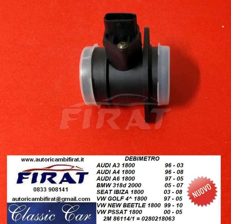 DEBIMETRO AUDI-BMW-SEAT-VW (=0280218063)